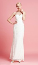 HBH bodenlange Brautkleid mit