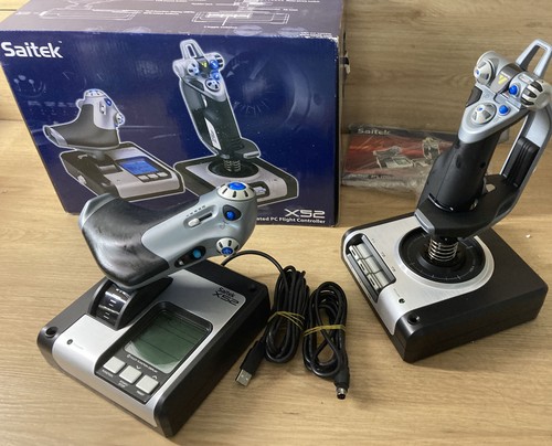 Logitech saitek x52 flight - logitech,