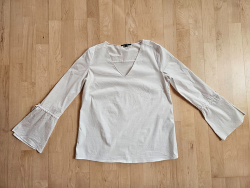 Comma damen bluse weiß - 38, s