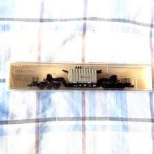Minitrix, Spur N, Nr. 13298, Schwerlastwagen mit Trafo, sehr gut erhalten !!!