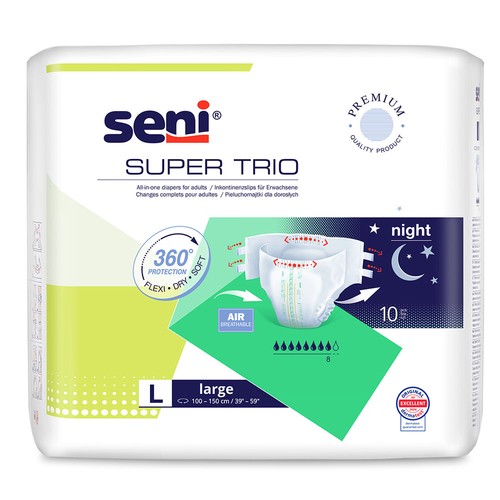 Seni super trio - night, large