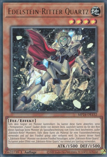Yugioh edelstein ritter - edelstein-ritter, quartz