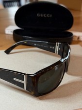 Gucci Sonnenbrille GG 1519/S Vintage frühe 2000er Havana 61□16 Original mit Etui