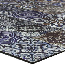 Mosaik Fliesen Metall Retro