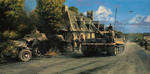 Holding the line day tiger - holding, d-day