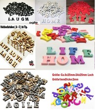 26 x Buchstaben Holz