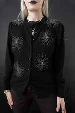 Strickjacke Perlen, Wolle