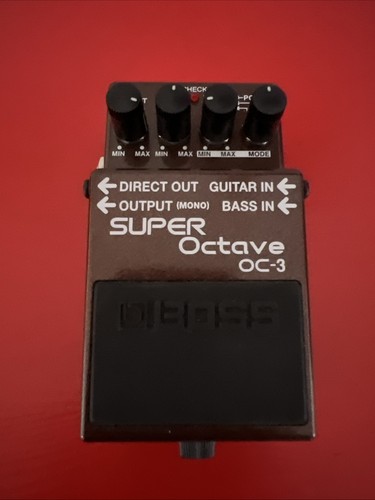 Boss super octave effekt - super,