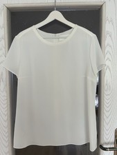 Hugo Boss Damen Elegante Bluse in weiß Gr.40-42 Wie Neu !