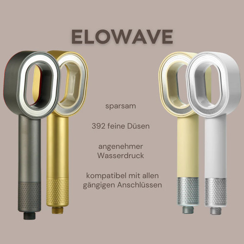 Elowave beauty duschkopf - elowave,