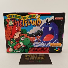 SNES Super Nintendo Super Mario World 2 - Yoshi's Island OVP CIB PAL