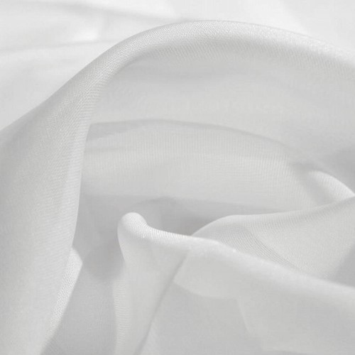 Gardine voile uni - voile, Ösenschal