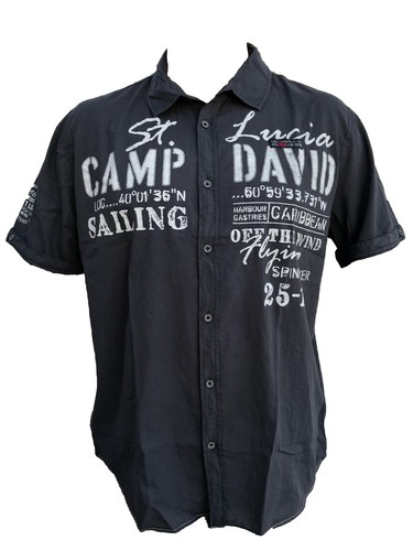 Neu camp david herren hemd - camp,
