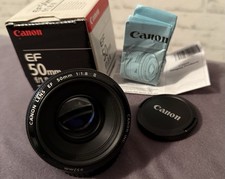 Canon Objektiv EF 50mm 1:1,8 II mit Originalverpackung, Top !