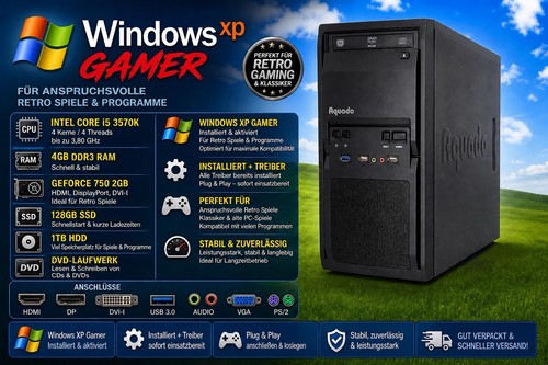 Windows gamer aquado - windows, xp