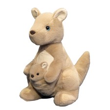 1 Stück Känguru Stofftier Kuscheltier Kissen 9 Zoll Känguru Stoffplüsch