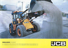 JCB Radlader 411 und 417 Schlepper Prospekt