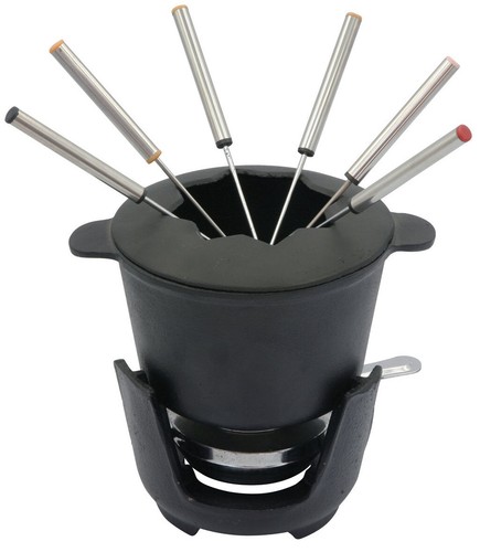 Neu fondue set aus - neu!,