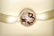 Thomas Sabo Karma Bead silber, rosa Lotosblüte Emaille,Zirkonia weiß K0203-041-9