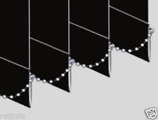 Verbindungskette für Lamellenvorhang Jalousie Rollo in weiß für 89 und 127 mm 