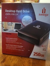 Iomega 250GB External 7200RPM