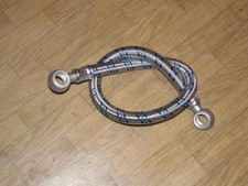 Dieselleitung Silberschlauch Deutz Traktor Schlepper 35 cm Kraftstoffleitung 90°