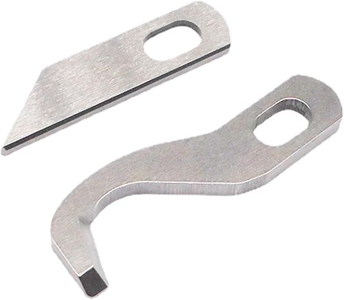 Messersatz metall teilig - metall, 2-teilig