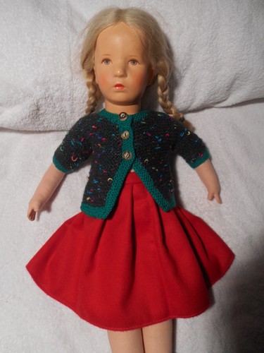 Puppenkleidung strickjacke - strickjacke,