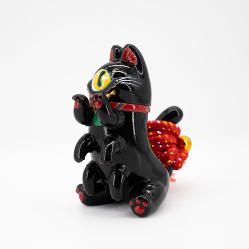 Abao maneki neko kiiti - maneki-neko, black