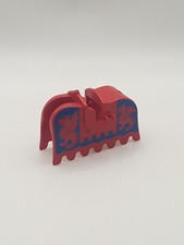 Lego® 2490pb02 Pferdedecke Schabracke rot blau Drache Burg Ritter aus 6085 6086