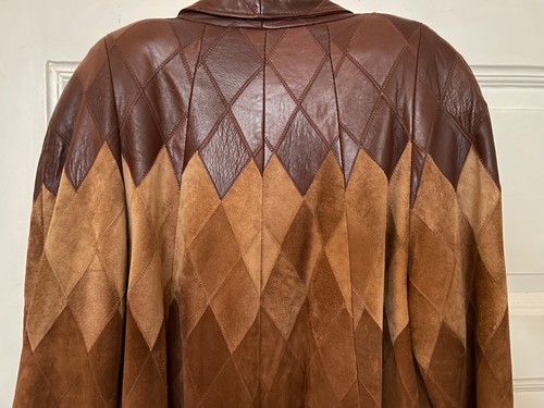 Velour ledermantel damen - velour,