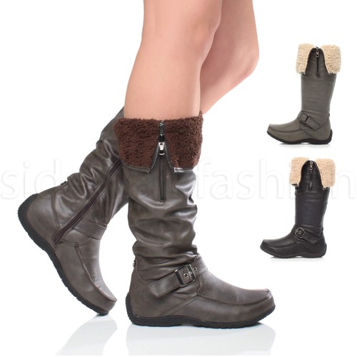 Damen winterstiefel flach - damen-winterstiefel,