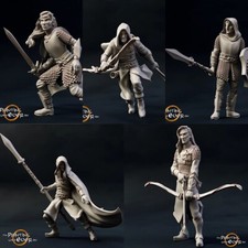 Elben des Waldes Krieger -