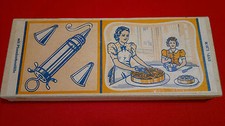 Tortenspritze garnieren backen Motive Pfannkuchentülle DDR 60´ziger- Gebraucht!