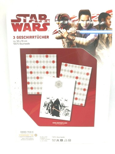 Star wars geschirrtücher 3er - star,