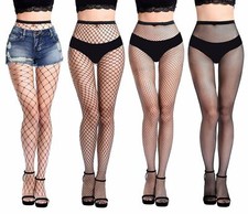 Strumpfhose Strümpfe Tattoo sexy Fishnet Spitze SM Party Clubwear Reizwäsche 
