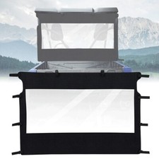 Utv rear window shield - utv,