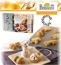 Backform Dessertform Kekse Kleingebäck  2er Set Weihnachten Silikon RBV Birkmann