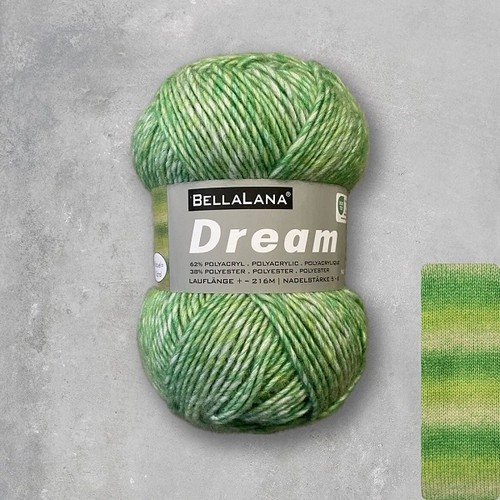Bellalana wolle dream grün - bellalana,