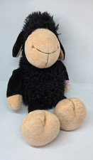 Stofftier Nici Schaf schwarz