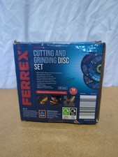 Ferrex 11 Stück Trenn- und Schleifscheiben-Set für Metall/Stahl/Stein Neu in OVP versiegelt