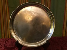 rundes Tablett shabby chic