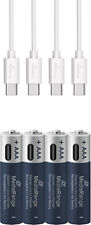 4 Mediarange Akku AAA mit