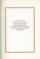 Nobelpreis für Literatur 1901