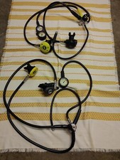 2x Tauch-Atemregler; 1x Scubapro, 1x Sherwood, ohne Revision