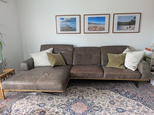 Couch dieter knoll leder - knoll,