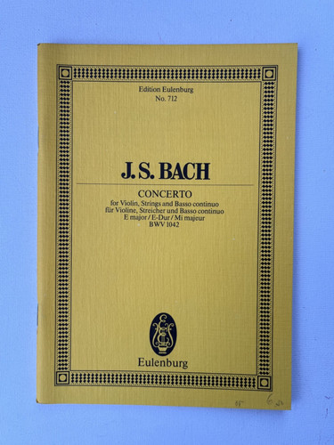 Noten bach concerto - noten., bach.