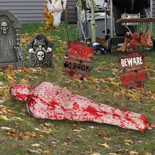 Halloween Leiche Deko Spukhaus