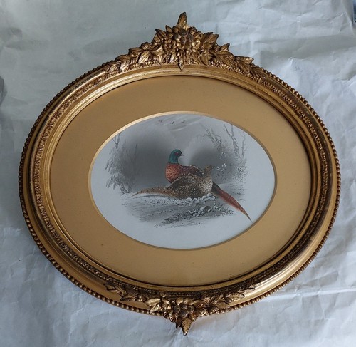 Antik prunkrahmen oval gold - antik,