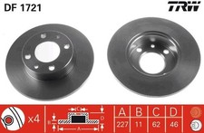 Bremsscheiben für Fiat 124
